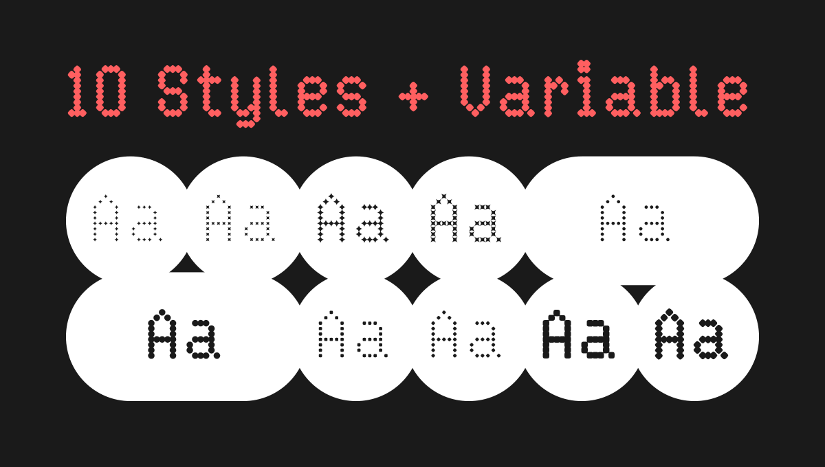 3 Ongoing Font Families
