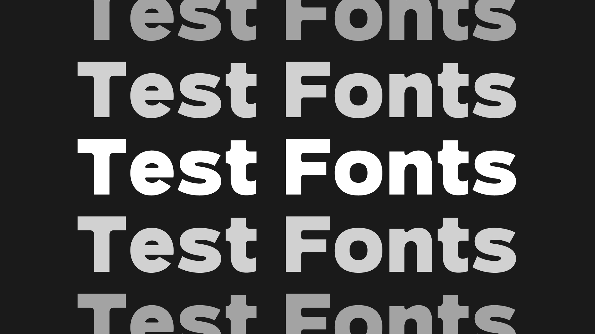 Test Fonts, Books & Zines, Blobs, Conferences and More…